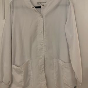 Greys Anatomy white scrub jacket